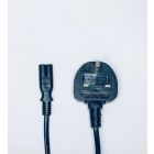 2-Pin IEC Mains Lead UK