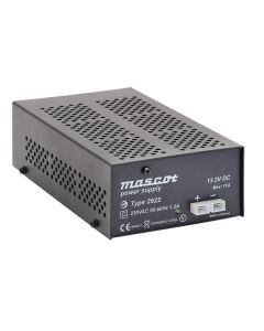 Mascot 2922 13.2V DC, 145W AC/DC Switch mode Power supply with fixed EU mains cord and push-on terminals