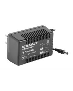 Mascot 9641 6V/2.7A 3-Step Switch Mode SLA Battery Charger with timer, fixed EU plug