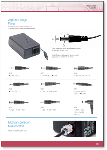 Moulded Connector Data Sheet